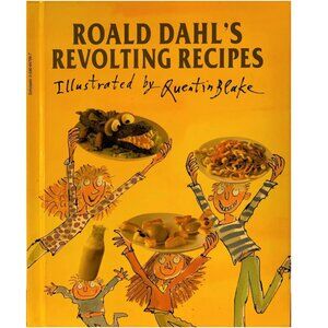 5/$15 Vintage Kids Cookbook Roald Dahl's Revolting Recipes HC 1st Scholastic ed